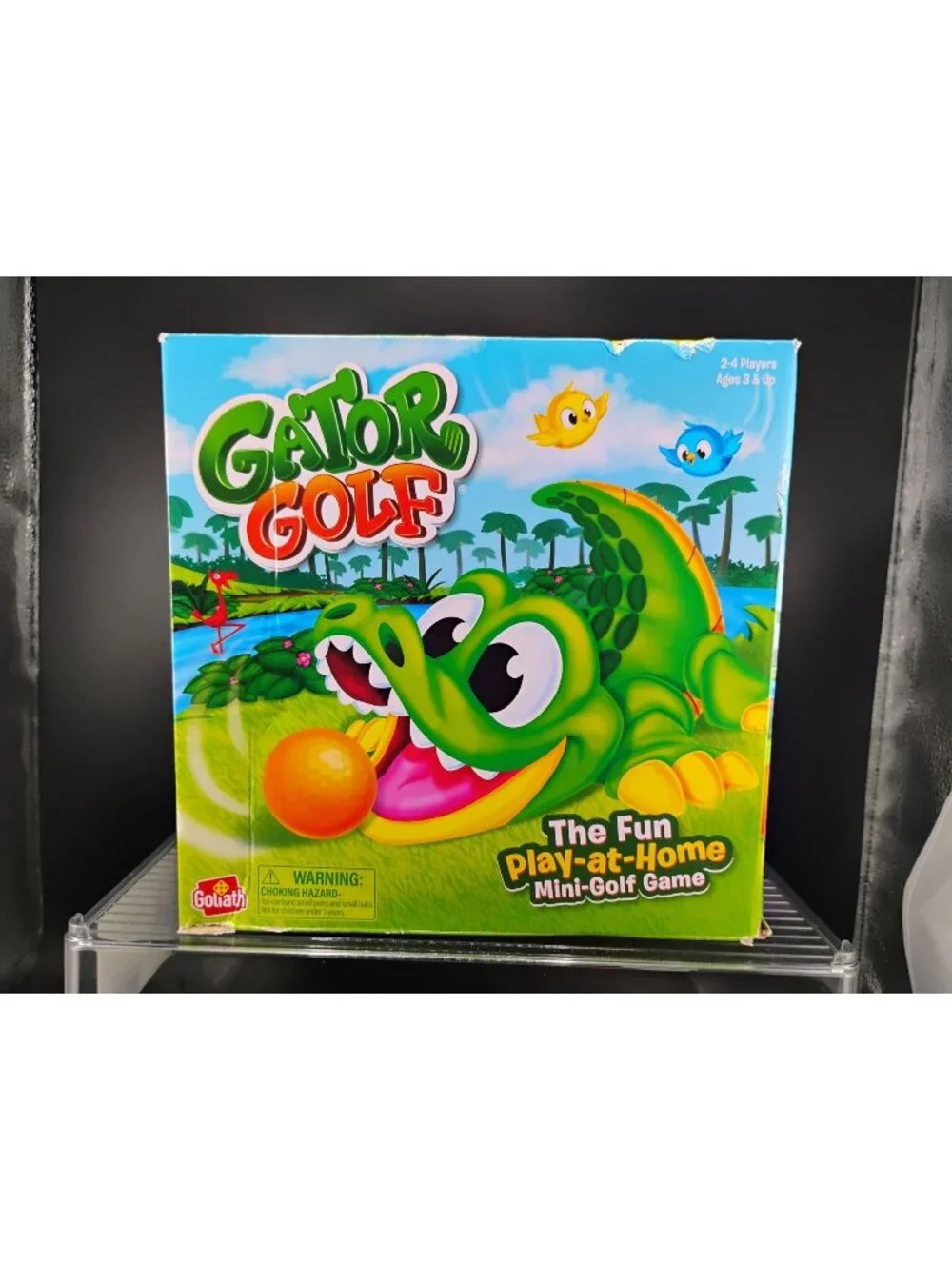 Gator Golf Play-At-Home Mini-Golf Game Ages 3 & Up 2-4 Players